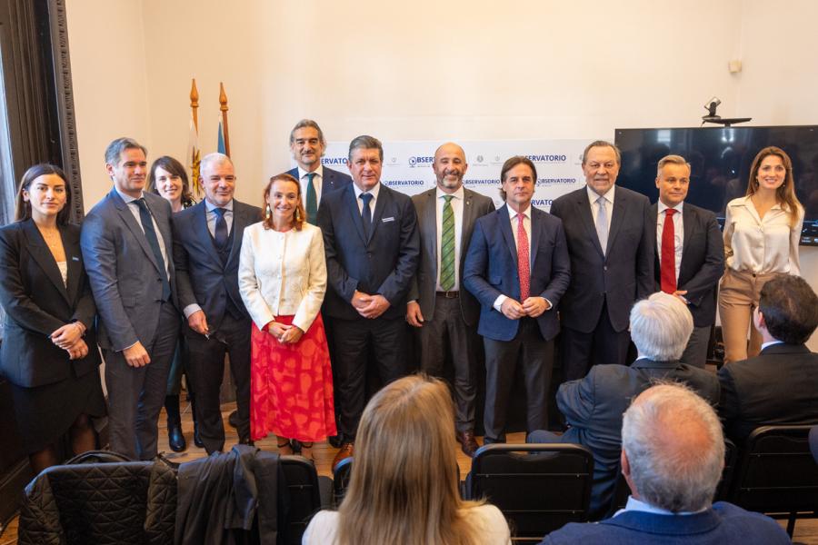 UNCT y el presidente en la inauguración del Observatorio