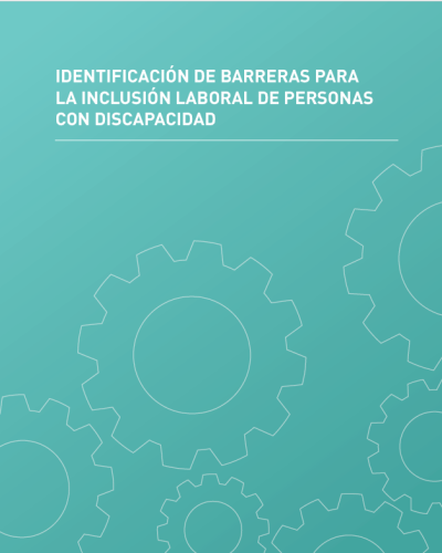 portada del informe Barreras ara la inclusión laboral de personas con discapacidad